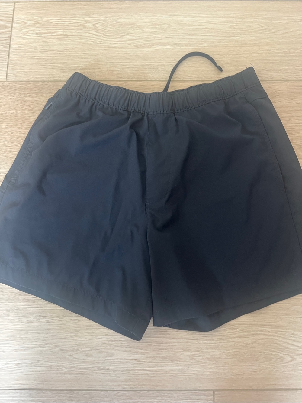 Hollister Men's Black Performance Shorts - Casual Athletic Fit
